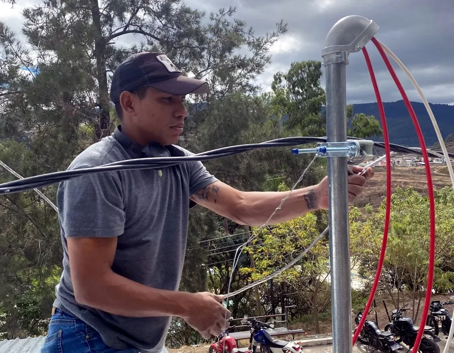 Instalación eléctrica exterior