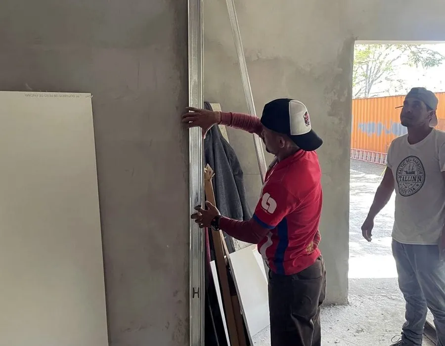 Instalación de tabla yeso